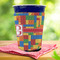 Building Blocks Party Cup Sleeves - with bottom - Lifestyle