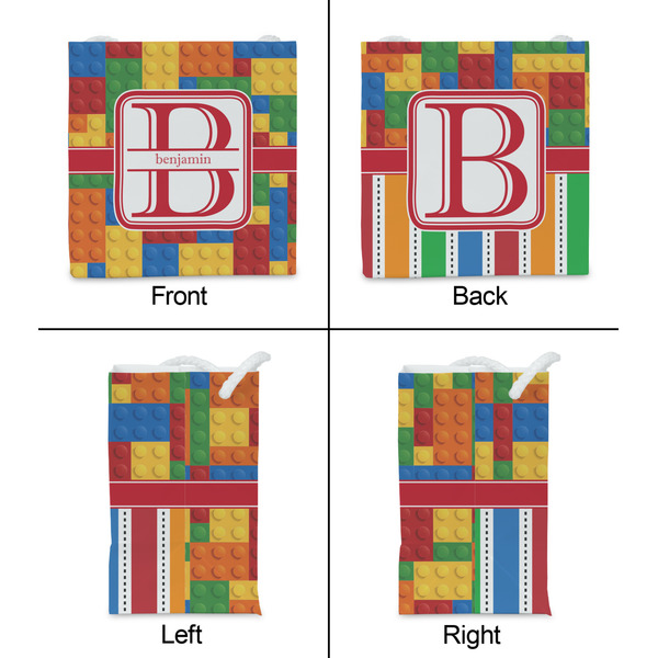 Building Blocks Party Favor Gift Bag - Matte - Approval