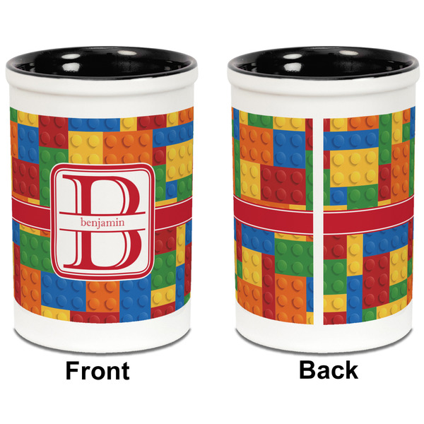 Building Blocks Pencil Holder - Black - approval