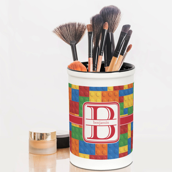 Building Blocks Pencil Holder - LIFESTYLE makeup