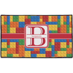 Building Blocks Door Mat - 60"x36" (Personalized)
