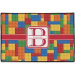 Building Blocks Door Mat - 36"x24" (Personalized)