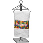 Building Blocks Cotton Finger Tip Towel (Personalized)