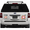Building Blocks Personalized Square Car Magnets on Ford Explorer
