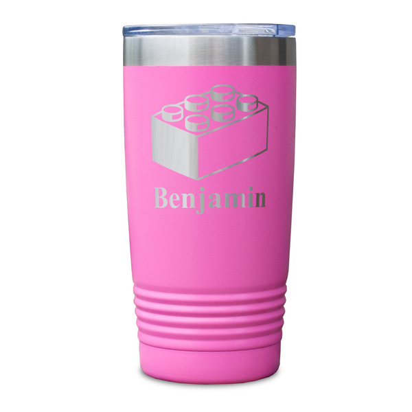 Building Blocks Pink Polar Camel Tumbler - 20oz - Single Sided - Approval