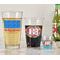 Building Blocks Pint Glass - Two Content - In Context
