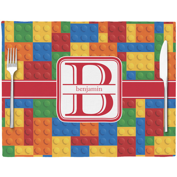 Building Blocks Placemat with Props
