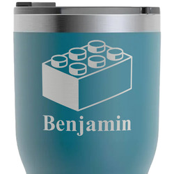 Building Blocks RTIC Tumbler - Dark Teal - Laser Engraved - Double-Sided (Personalized)