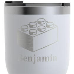 Building Blocks RTIC Tumbler - White - Engraved Front (Personalized)
