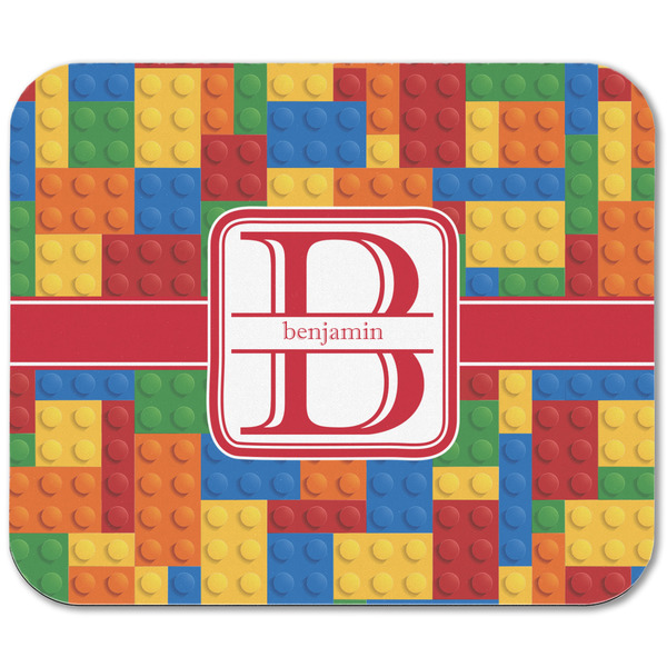 Building Blocks Rectangular Mouse Pad - APPROVAL