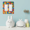 Building Blocks Rocker Light Switch Covers - Double - IN CONTEXT