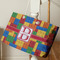 Building Blocks Large Rope Tote - Life Style