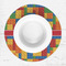 Building Blocks Round Linen Placemats - LIFESTYLE (single)