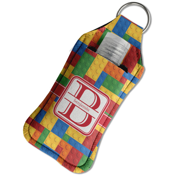 Building Blocks Sanitizer Holder Keychain - Large in Case
