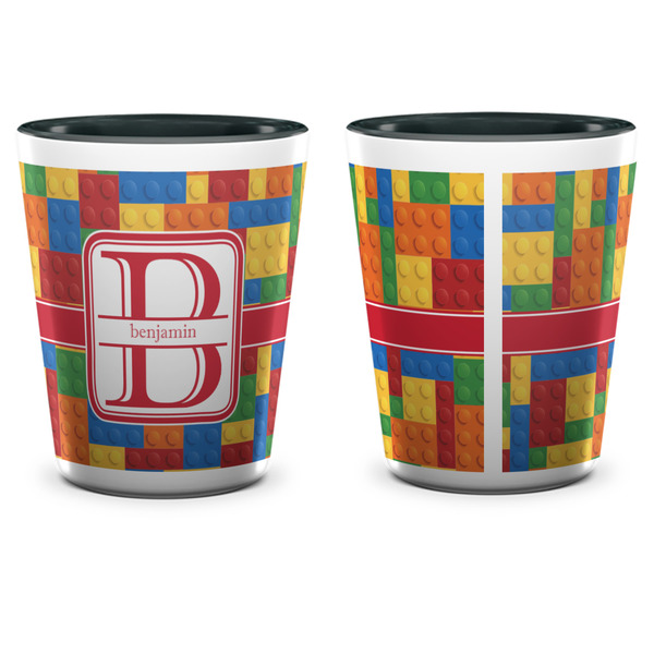 Building Blocks Shot Glass - Two Tone - APPROVAL