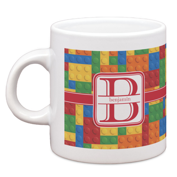Custom Building Blocks Espresso Cup (Personalized)