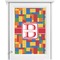 Building Blocks Single White Cabinet Decal
