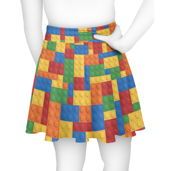 Building Blocks Skater Skirt - Back