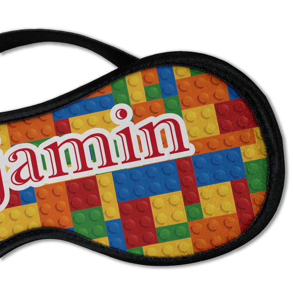 Building Blocks Sleeping Eye Mask - DETAIL Large