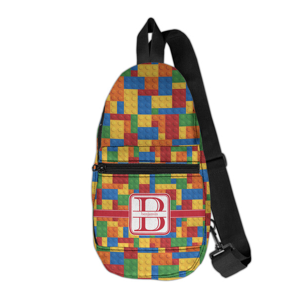 Custom Building Blocks Sling Bag (Personalized)
