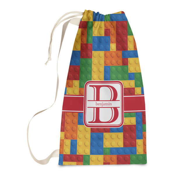 Custom Building Blocks Laundry Bags - Small (Personalized)