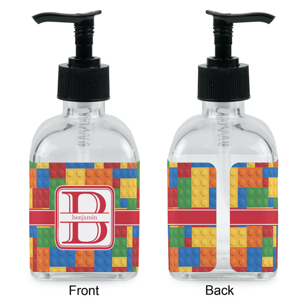 Building Blocks Glass Soap/Lotion Dispenser - Approval