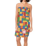 Building Blocks Spa / Bath Wrap (Personalized)