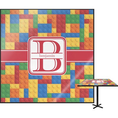 Building Blocks Square Table Top (Personalized)