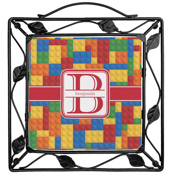 Custom Building Blocks Square Trivet (Personalized)