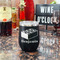 Building Blocks Stainless Wine Tumblers - Black - Single Sided - In Context