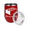Building Blocks Stainless Wine Tumblers - Red - Double Sided - Alt View