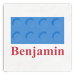 Building Blocks Paper Dinner Napkins (Personalized)
