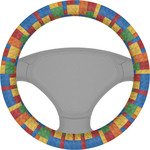 Building Blocks Steering Wheel Cover (Personalized)