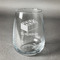 Building Blocks Stemless Wine Glass - Front/Approval