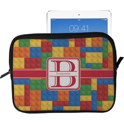 Building Blocks Tablet Case / Sleeve - Large (Personalized)