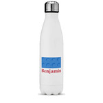 Building Blocks Water Bottle - 17 oz. - Stainless Steel - Full Color Printing (Personalized)