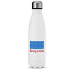 Building Blocks Water Bottle - 17 oz. - Stainless Steel - Full Color Printing (Personalized)