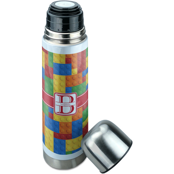 Building Blocks Thermos - Lid Off