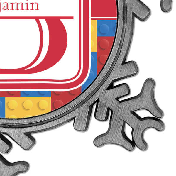 Building Blocks Vintage Snowflake - Detail