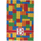 Building Blocks Waffle Weave Towel - Full Color Print - Approval Image