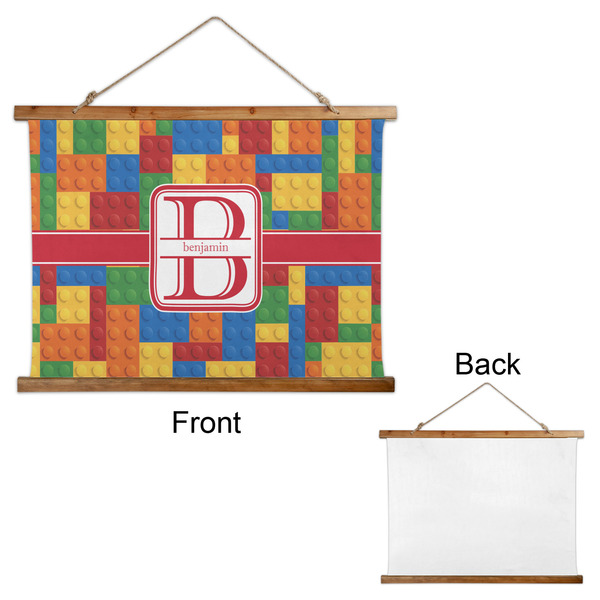 Building Blocks Wall Hanging Tapestry - Landscape - APPROVAL