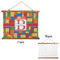 Building Blocks Wall Hanging Tapestry - Landscape - APPROVAL