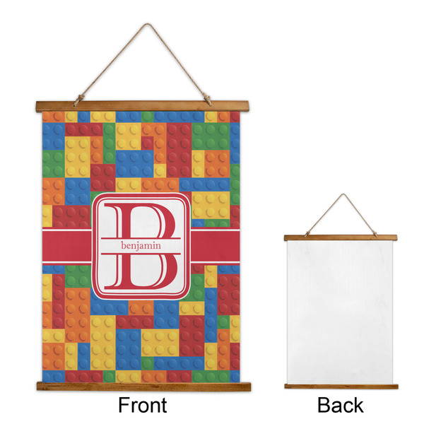 Building Blocks Wall Hanging Tapestry - Portrait - APPROVAL