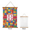 Building Blocks Wall Hanging Tapestry - Portrait - APPROVAL