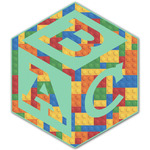 Building Blocks Monogram Decal - Custom Sizes (Personalized)