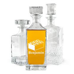 Building Blocks Whiskey Decanter (Personalized)