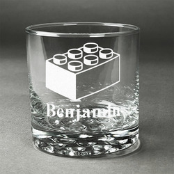 Building Blocks Whiskey Glass - Engraved (Personalized)
