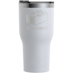Building Blocks RTIC Tumbler - White - Engraved Front (Personalized)