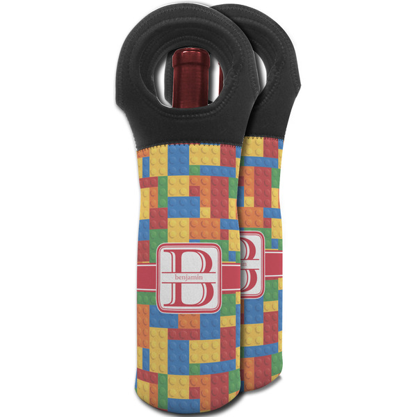 Building Blocks Wine Tote Bag - MAIN