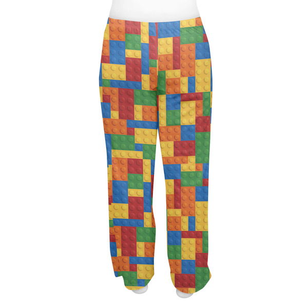Building Blocks Women's Pj on model - Back